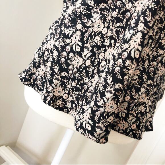 Rebecca Taylor Silk Floral Top with Cut-Outs - Picture 4 of 7